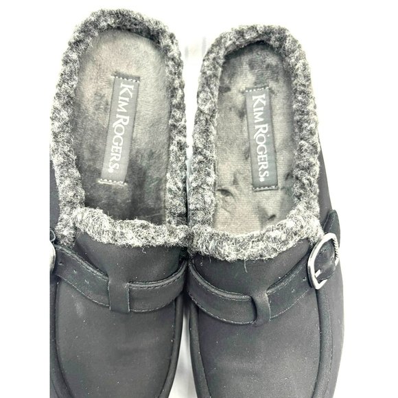 kim rogers ultra-comfort, women's remana mules, size 7M, color black, slip on, n - Picture 5 of 10